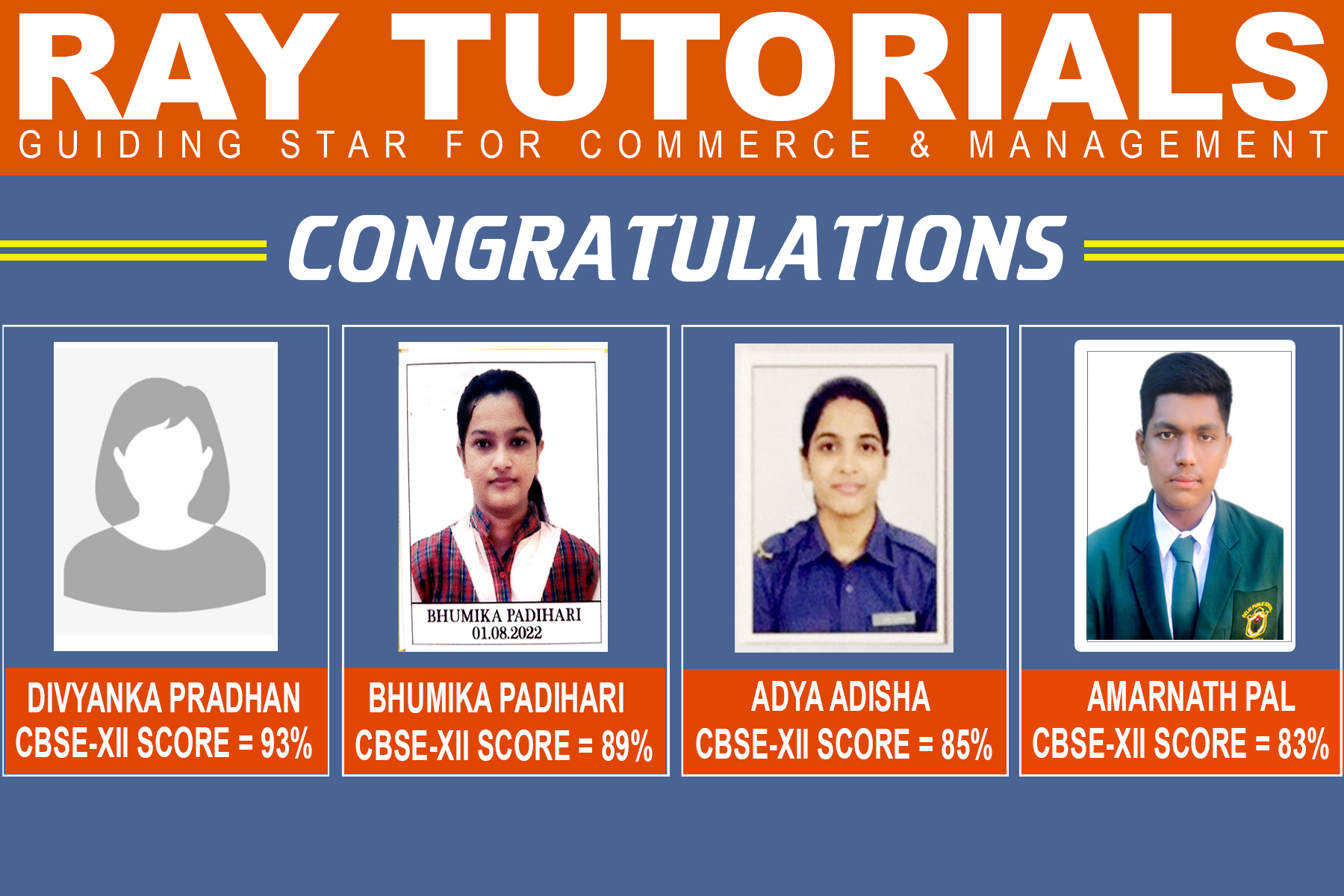 CBSE-XII COMMERCE RESULT 2024
